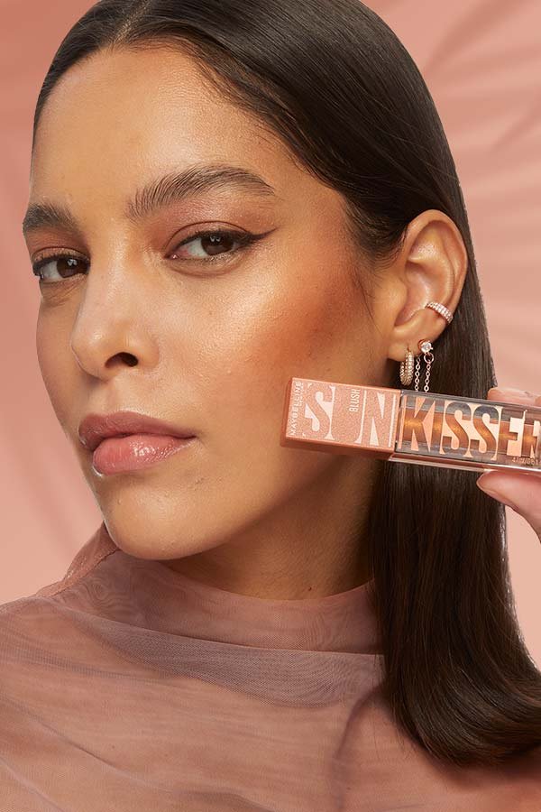 maybelline cheek heat blush arm swatch av46