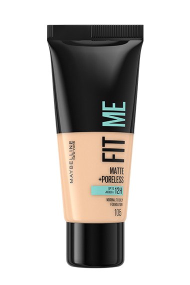 Face make up foundation Fit Me matte poreless foundation Fair Porcelain