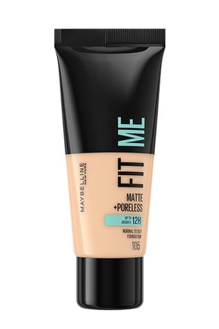 Face make up foundation Fit Me matte poreless foundation Fair Porcelain