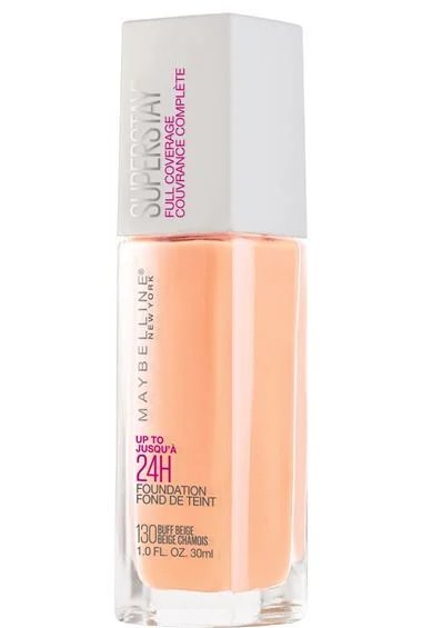 Maybelline foundation Super Stay full coverage buff beige 041554541441 a