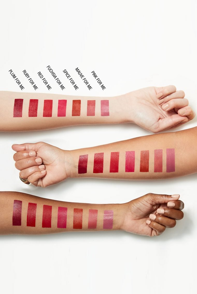 maybelline lipstick color sensational made for all on arm swatch