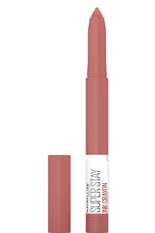Maybelline lip Super Stay Brooklyn blush ink crayon 155 achieve it all 041554064681 primary
